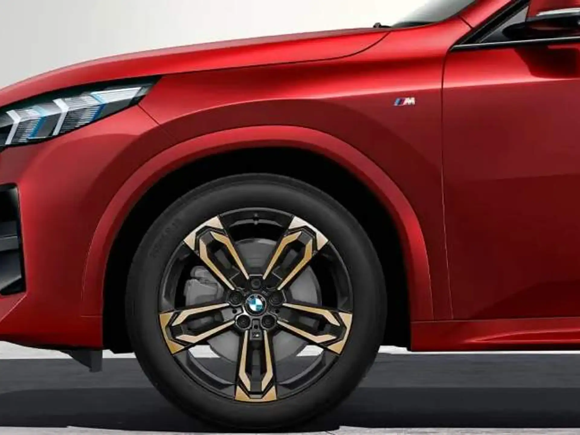 BMW Alufelge M Doppelspeiche 871 bicolor (night gold/hochglanzpoliert) E-8Jx19 ET46 X2 U10