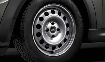 MINI Stahlfelge Silber 6,5Jx16 ET45 R60 R61 