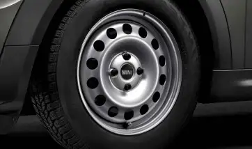 MINI Stahlfelge Silber 6,5J ET45 R60 R61