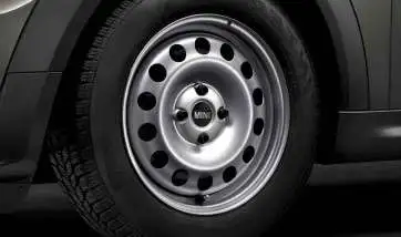 MINI Stahlfelge Silber 5,5J ET45 - MINI R50 MINI Cabrio R52 R57 M