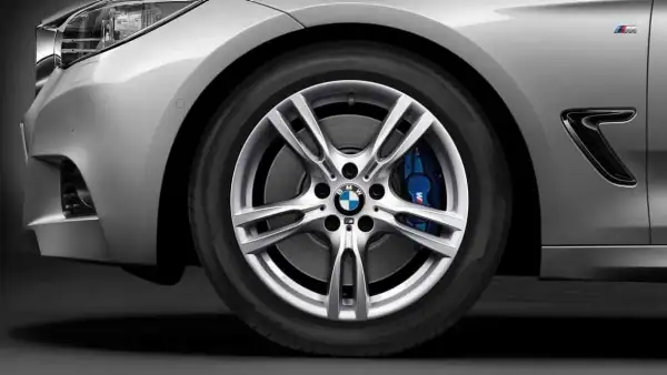 BMW Alufelge M Sternspeiche 400 silber 8,5J ET47 3er F30/F31 4er