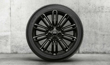 MINI Alufelge Tentacle Spoke 500 jet black uni 7Jx17 ET54 F55/F56/F57