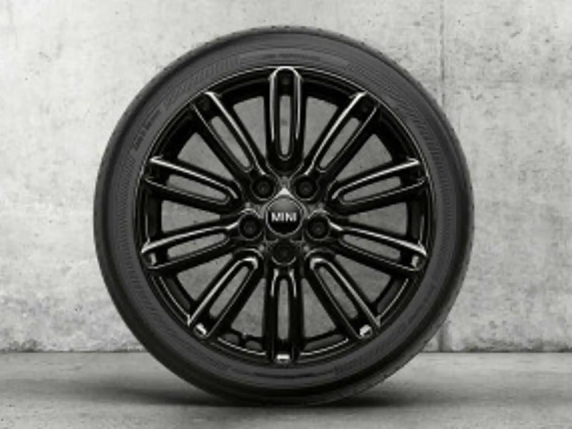 MINI Alufelge Tentacle Spoke 500 jet black uni 7Jx17 ET54 F55/F56/F57