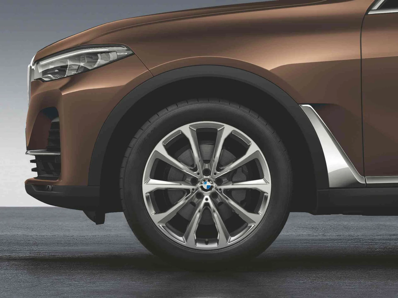 BMW Alufelge V-Speiche 750 reflex silber 8,5Jx20 ET 35 X7 G07