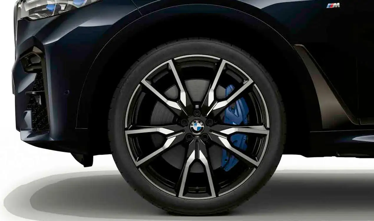 BMW Alufelge V-Speiche 755M ceriumgrey/glanzgedreht 10,5J ET43 X7
