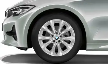 BMW Scheibenrad Leichtmetall Reflexsilber G20 G21 36117915323 - 3