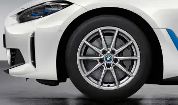 BMW Scheibenrad Leichtmetall refined silver 36116896762