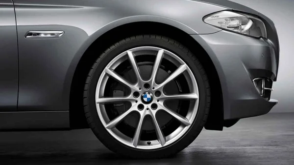 BMW Alufelge V-Speiche 281 silber 8,5Jx19 ET33 5er F10/F11 6er F06/F12/F13 