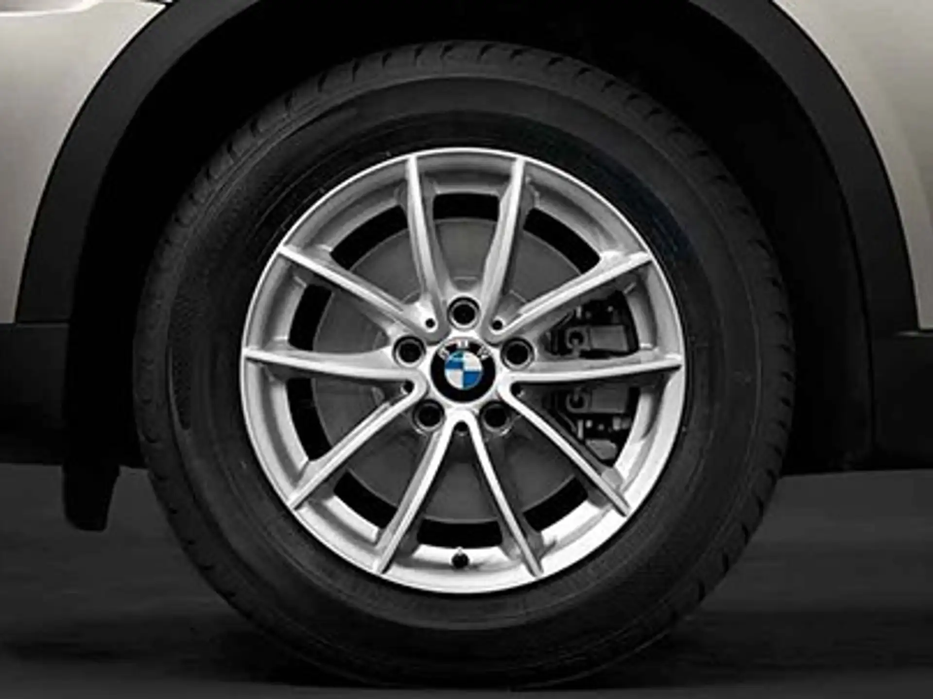 BMW Alufelge V-Speiche 304 7,5J x 17 ET 32 Silber Vorderachse / Hinterachse