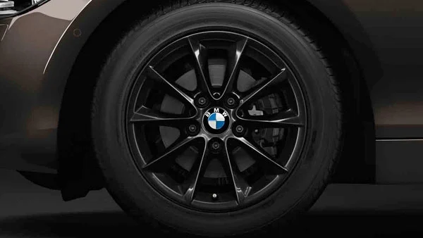 BMW Alufelge V-Speiche 411 16 Zoll schwarz 1er 2er