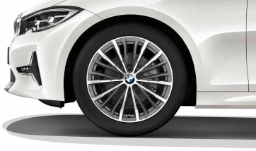 BMW Alufelge Vielspeiche 781 ferricgrey/glanzgedreht 8,5Jx18 ET40 3er G20/G21/G28 4er G22 