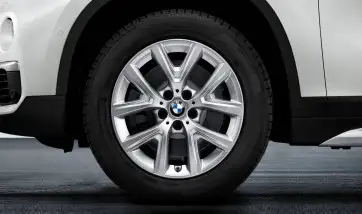 BMW Scheibenrad Leichtmetall reflex-silber 36116884815