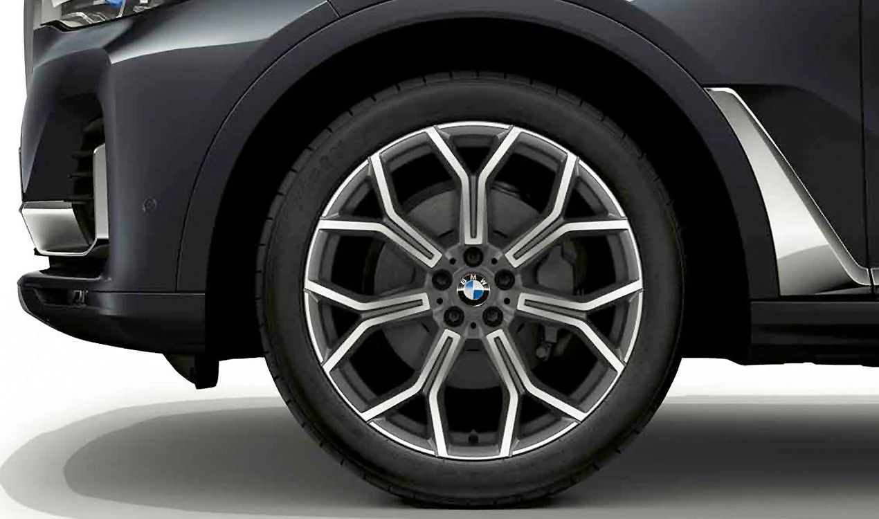 BMW Alufelge Y-Speiche 753 ferricgrey/glanzgedreht 9,5Jx21 ET36 X7 G07