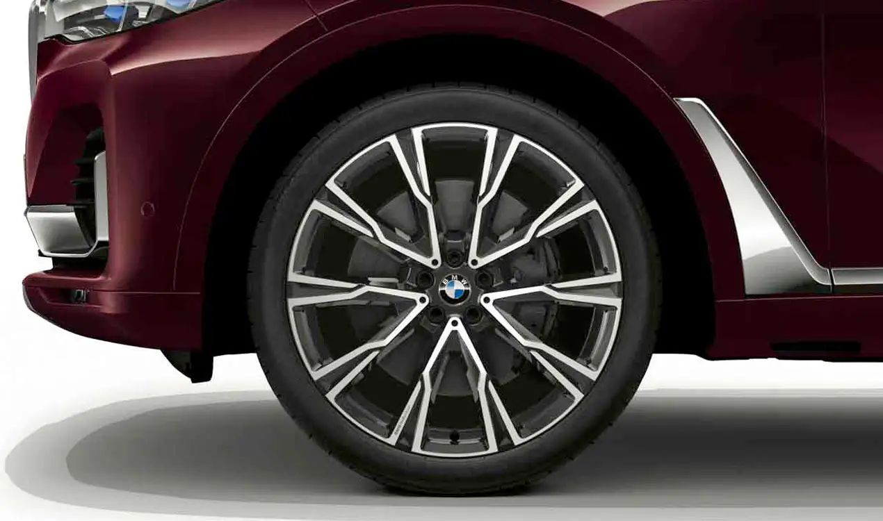 BMW Alufelge Y-Speiche 758 bicolor (orbitgrey/hochglanzpoliert) 1