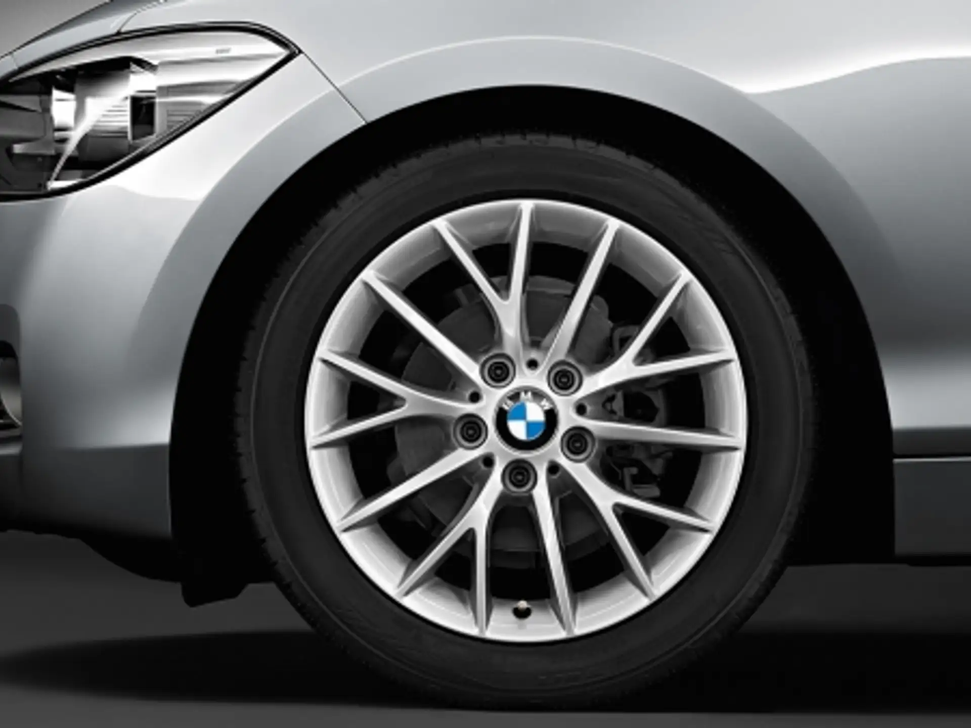 BMW Alufelge Y-Speiche 380 17 Zoll silber