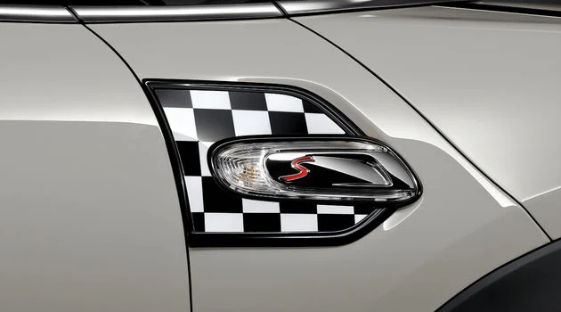MINI Zierblendenset mit Pad Checkered Flag