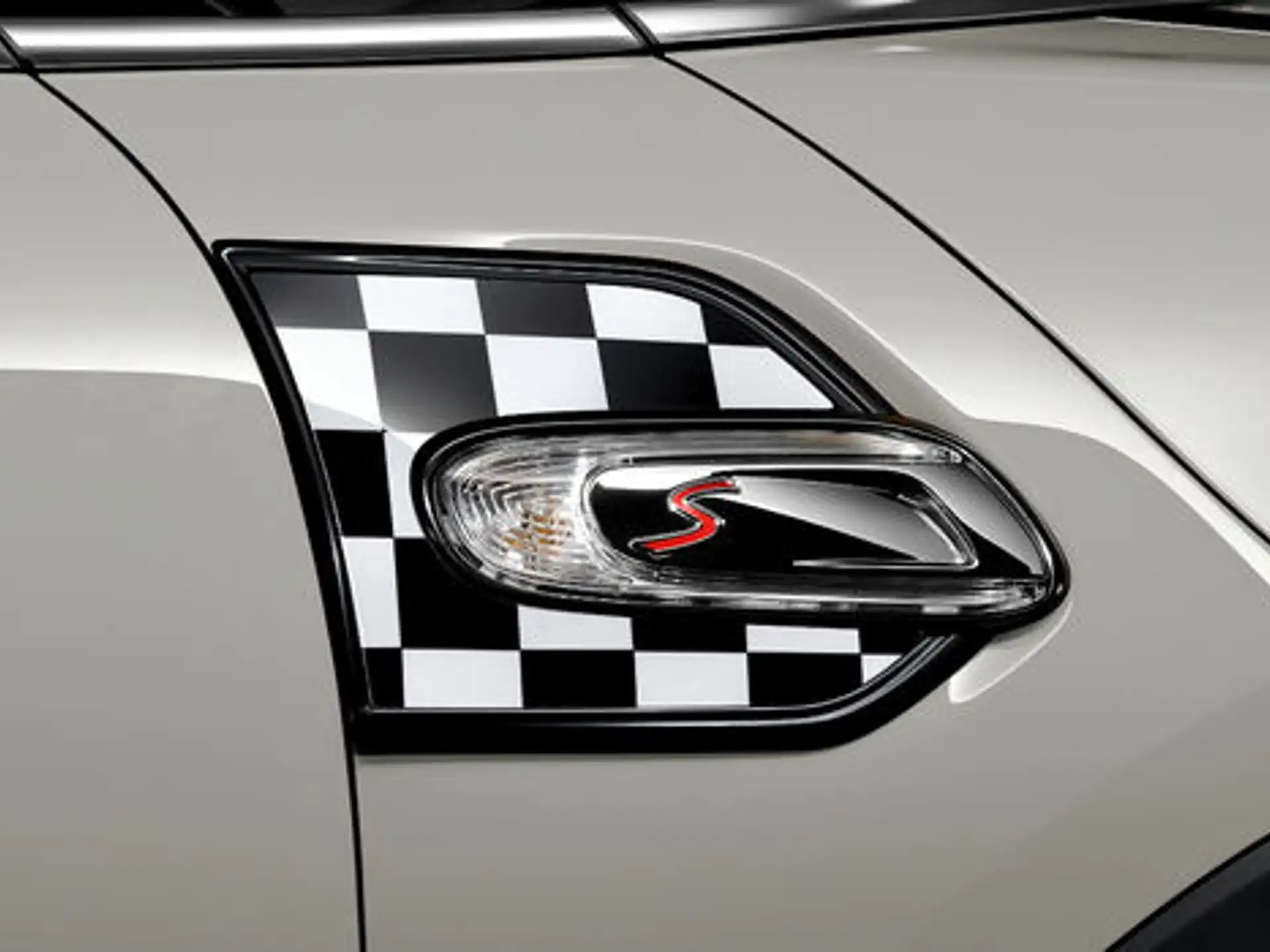 MINI Zierblendenset mit Pad Checkered Flag
